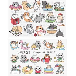 NEW Cat Clear Stamp Seal For DIY Scrapbooking/Photo Album Decorative Sheets A5169