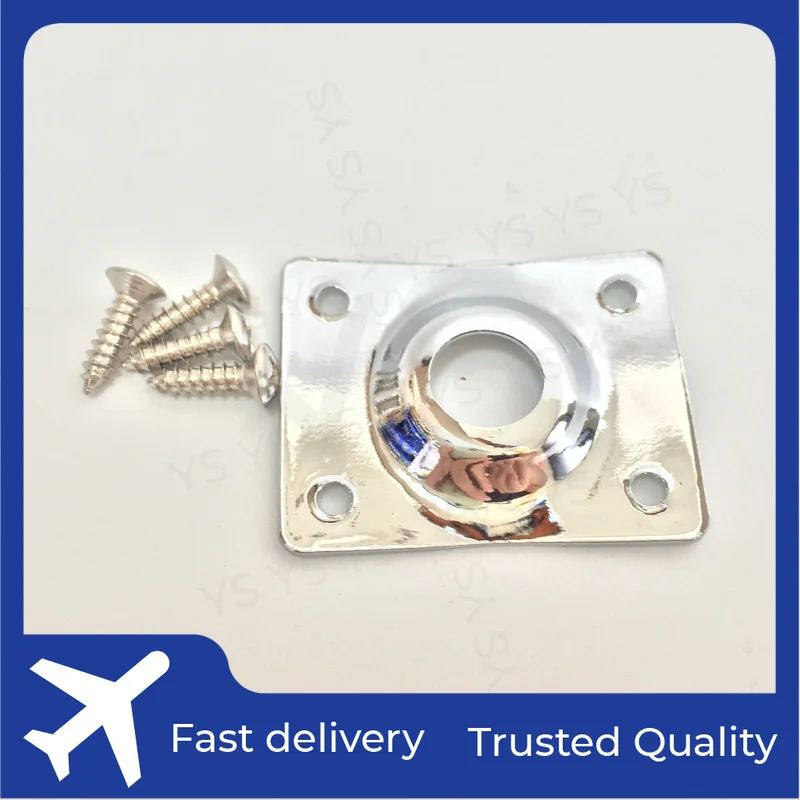 Цилиндр Placa Conector Retangular Curvada Metal 1/4 дюйма пара гитарных элеристой Фото №4