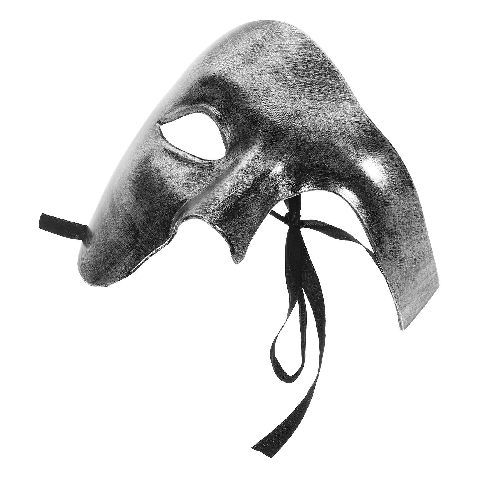 Half Face One Eye Mask Decor Party Supply Portable Halloween Delicate Masquerade Abs Man Miss
