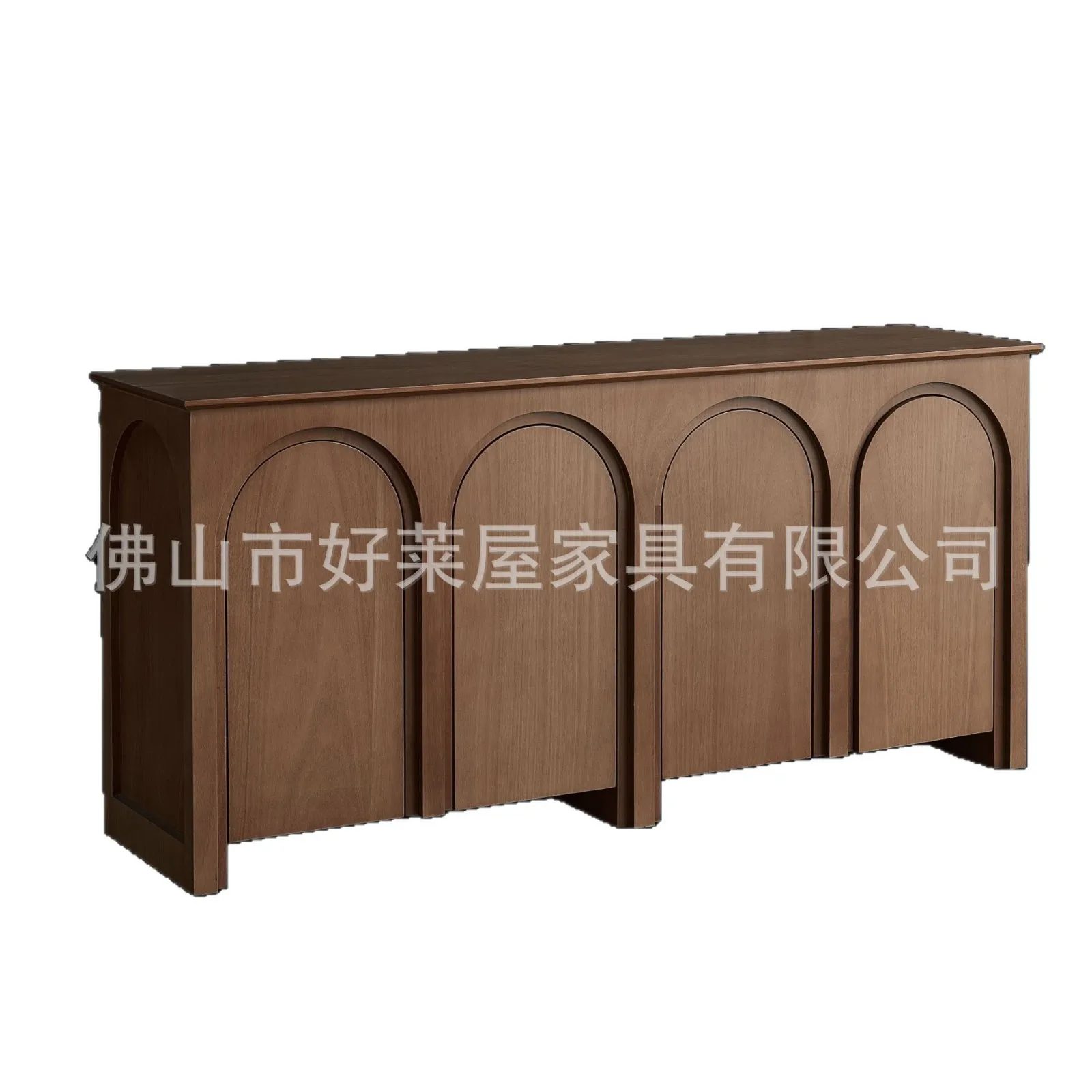 CX arch dining side, integrated tea cabinet against the wall, household dining room storage cabinet