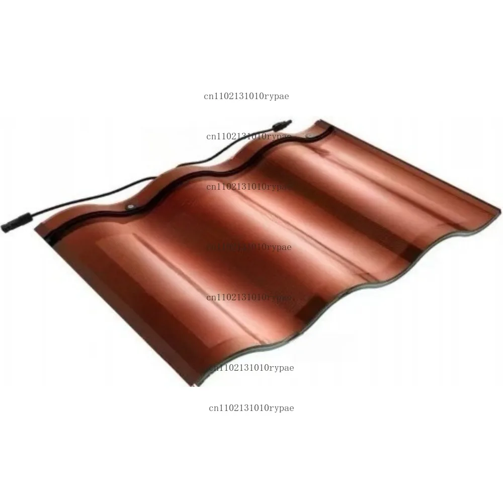 New roof three-layer waterproof Hantile curved Hantile photovoltaic power generation board household building photovoltaic