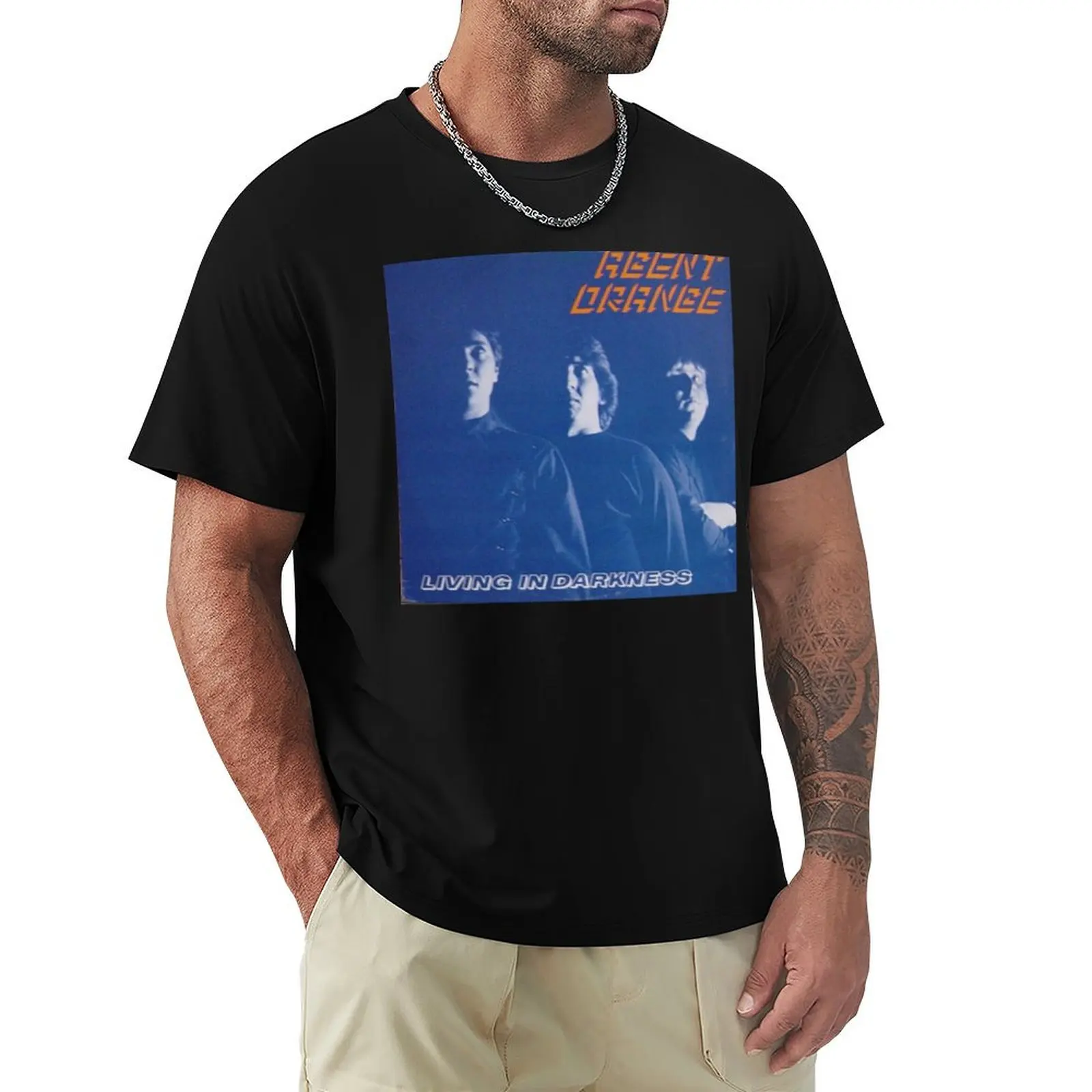 Agent Orange Living In Darkness T-Shirt funny t shirts dark humor T-Shirt