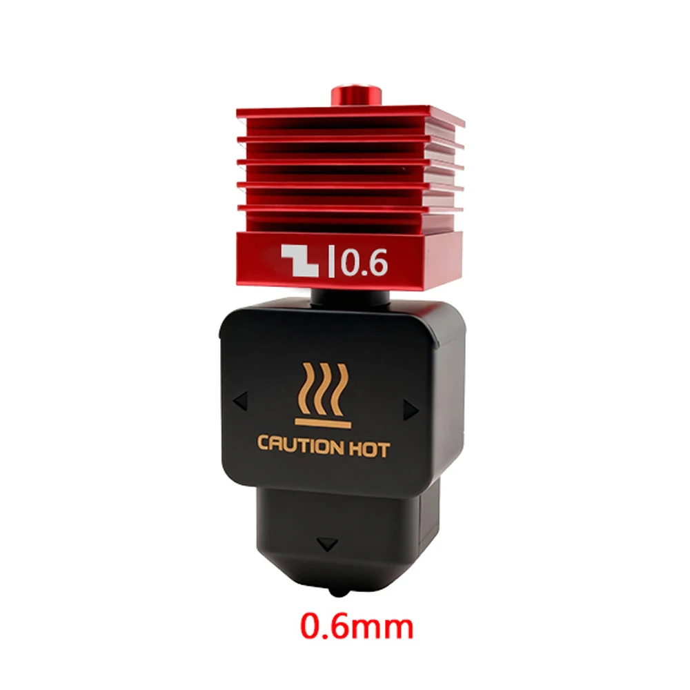 H2D H2S Hotend Hoge Kwaliteit Voor Bambu Lab P2S H2D H2S H2C Nozzle 0.2/0.4/0.6/0.8mm Hotend Kit gehard stalen Mondstuk A1/A1mini