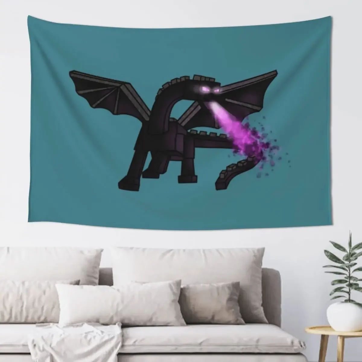 Ender Dragon Tapestry Decoration For Rooms Wall Art Tapestry