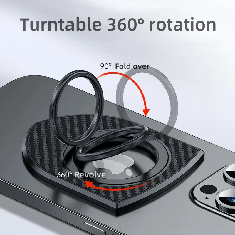 Per telefoni Magsafe supporto per telefono Magentic per iPhone 15 14 13 12 mini pro max staffa con fibbia ad aspirazione magnetica a doppia faccia