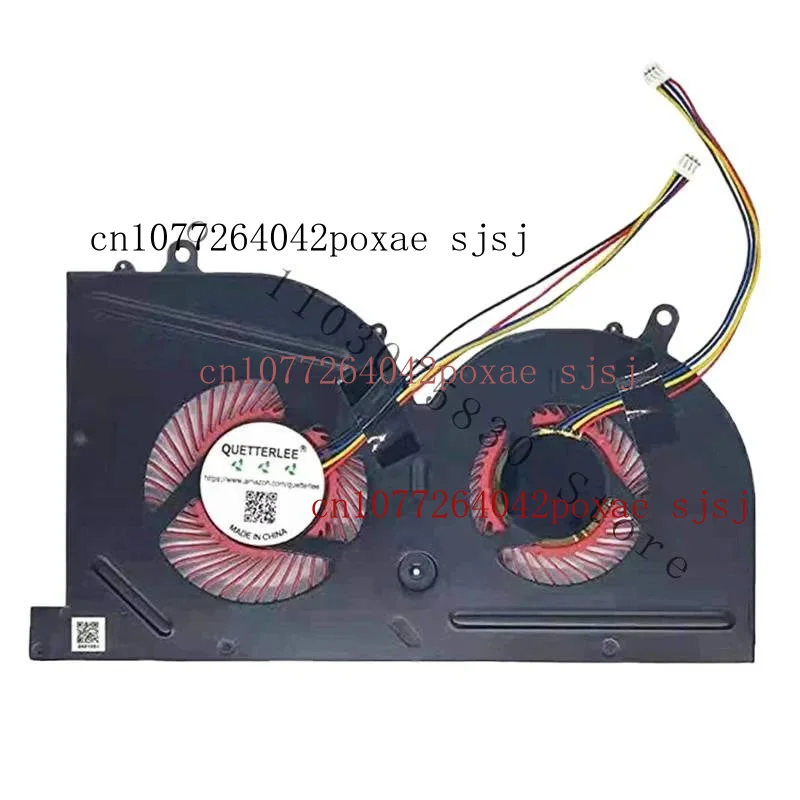 

SJ New Laptop GPU Cooling Fan for MSI GS63 GS63VR GS73 GS73VR GS62 GS72 MS-17B1 MS-17B2 Series BS5005HS-U2L1 Fan