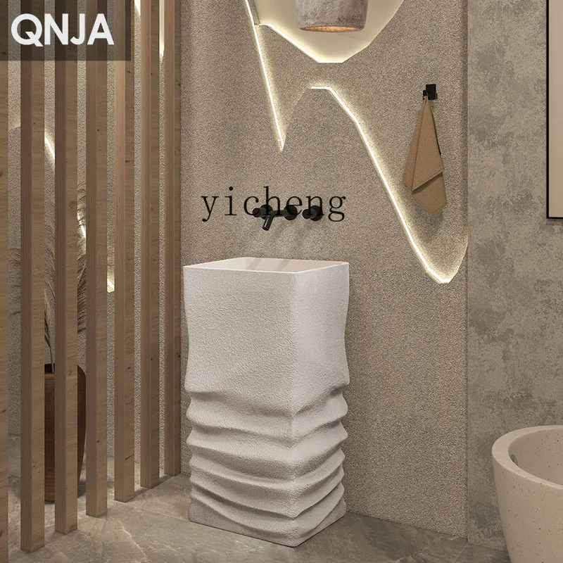 

FY Floor-Standing Integrated Artistic Wash Basin