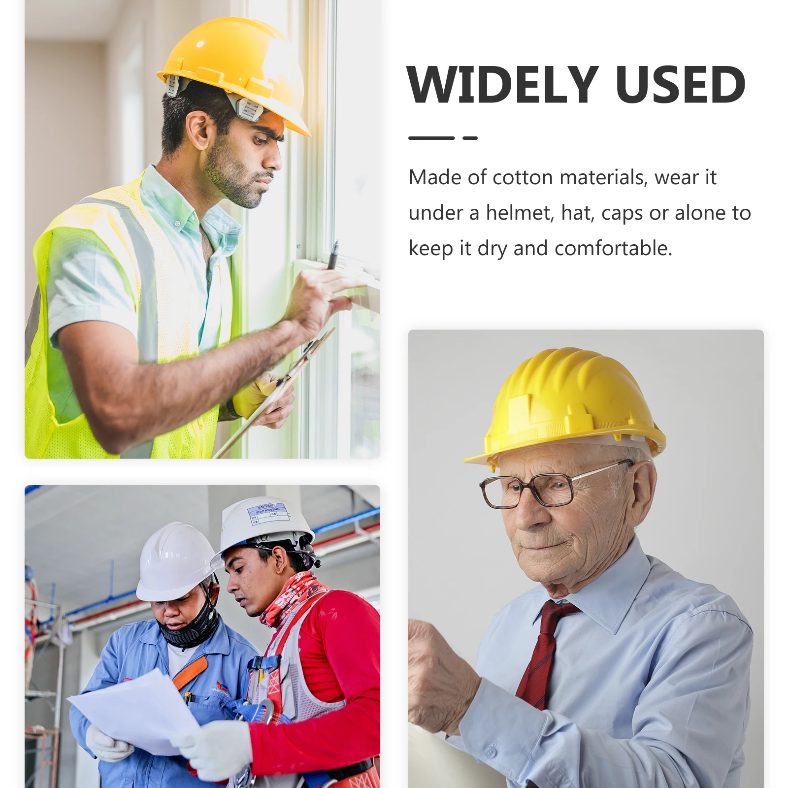 

Breathable Pads Hard Hat Sweatb Liner For Men Bike Lining Cushion Summer Sweat Protection Hat Sweat Liner