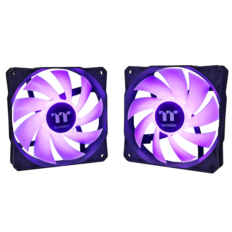 Thermaltake-Ventilateur TT 5V ARGB avec télécommande, système de refroidissement silencieux RVB 12cm, kit pour coque d'ordinateur, 120mm