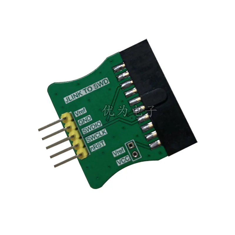 Jlink to SWD Adapter Board JTAG to Interface Adapter Board Standard 20P Interconversion with Reset Standard V8v9