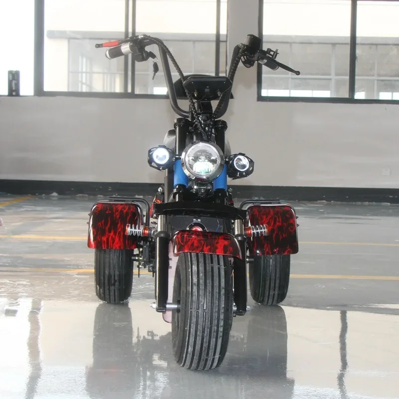 Shaft Drive Three-wheeled Electric Vehicle Lithium Battery 1000W Scooter City Small 48V