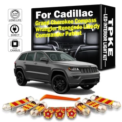 Car LED Interior Map Light Kit For Jeep Grand Cherokee ZJ WJ WK WK2 Renegade Liberty Commander Patriot Compass Wrangler YJ TJ JK