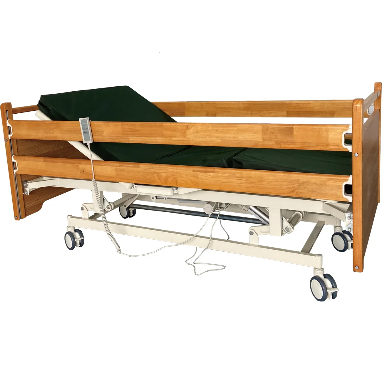 Three functions Medical Bed Wooden nursing bed