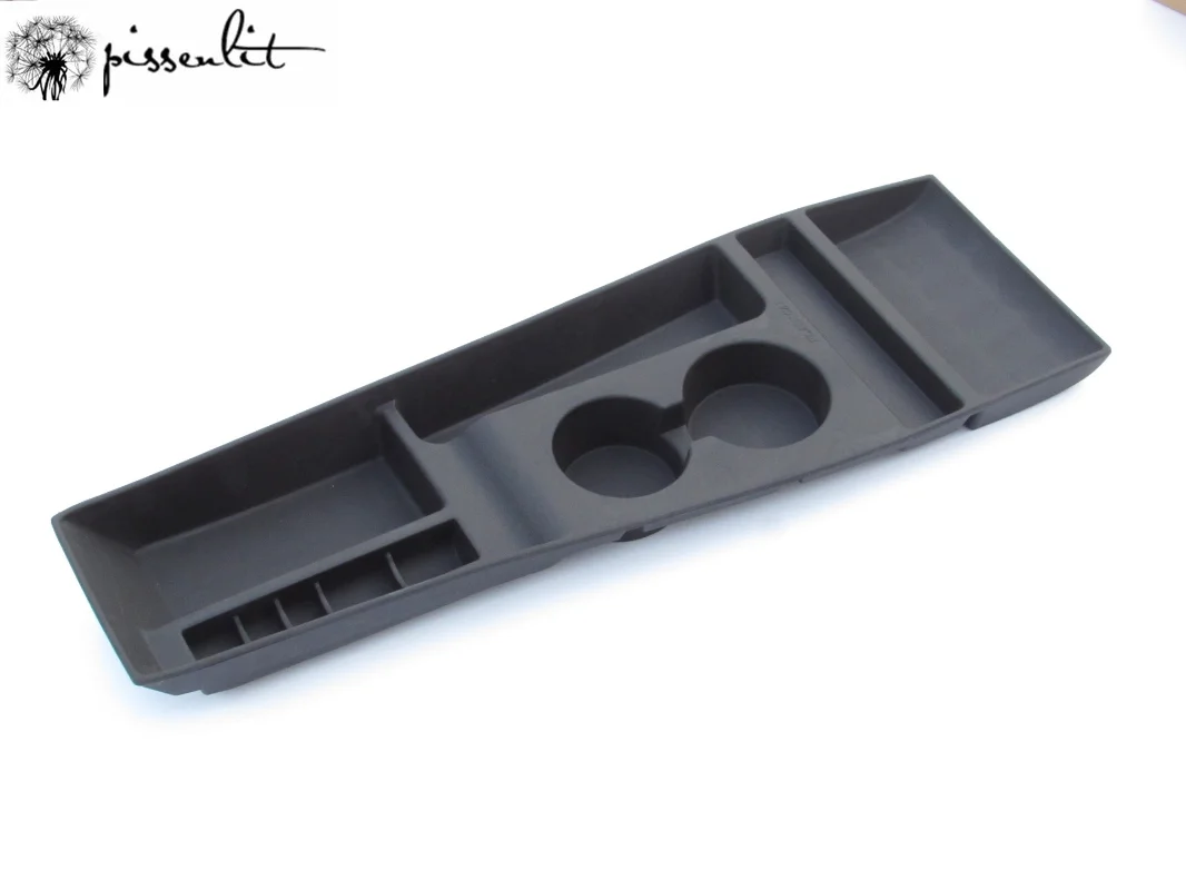 Accessori per la conservazione automatica scatola portaoggetti per Console centrale in Silicone nero per Tesla Model X/S 2012 2013 2014 2015 2016