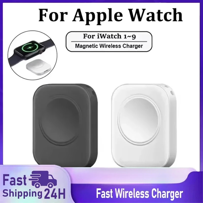 

Magnetic Wireless Fast Charger for Apple Watch series 5 6 7 8 9 SE Type C For iPhone convert Charger for iWatch Series 2 3 4 5 6