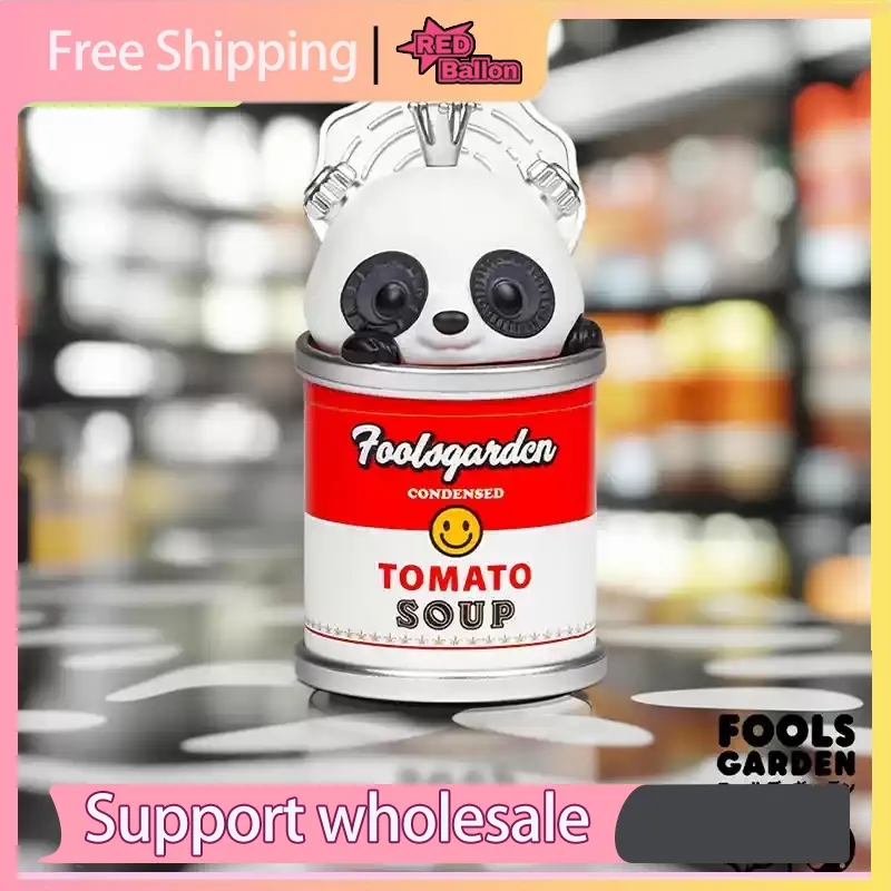 Authentique Fools Paradise Canned Tomato Soup Blind Box Collectible Toys Desktop Decorations Pop ToyFigurine Model