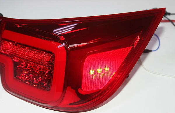 Set of For CHEVROLET 2012-2013 Year Malibu LED Tail Light LED Rear Lamps WH