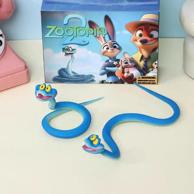 Gary Snake Ornament Cartoon Kawaii Crazy Animal City 2 Gary Decompression Blind Box Model Ornament Full Body Movable Gift Boys