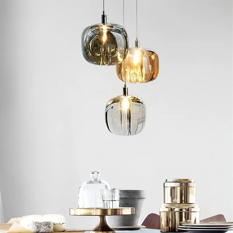 

Post-ModernBedroom Bedside High Class Crystal Ball Chandelier Bar Restaurant Pendant Lamp Luxury Decorative Hanging Lamp