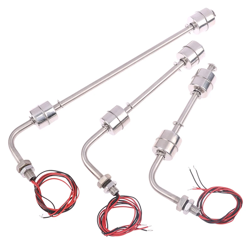 Stainless Steel Float Switch Tank Liquid Water Level Sensor Double Ball Float Switch Tank Pool Flow Sensors