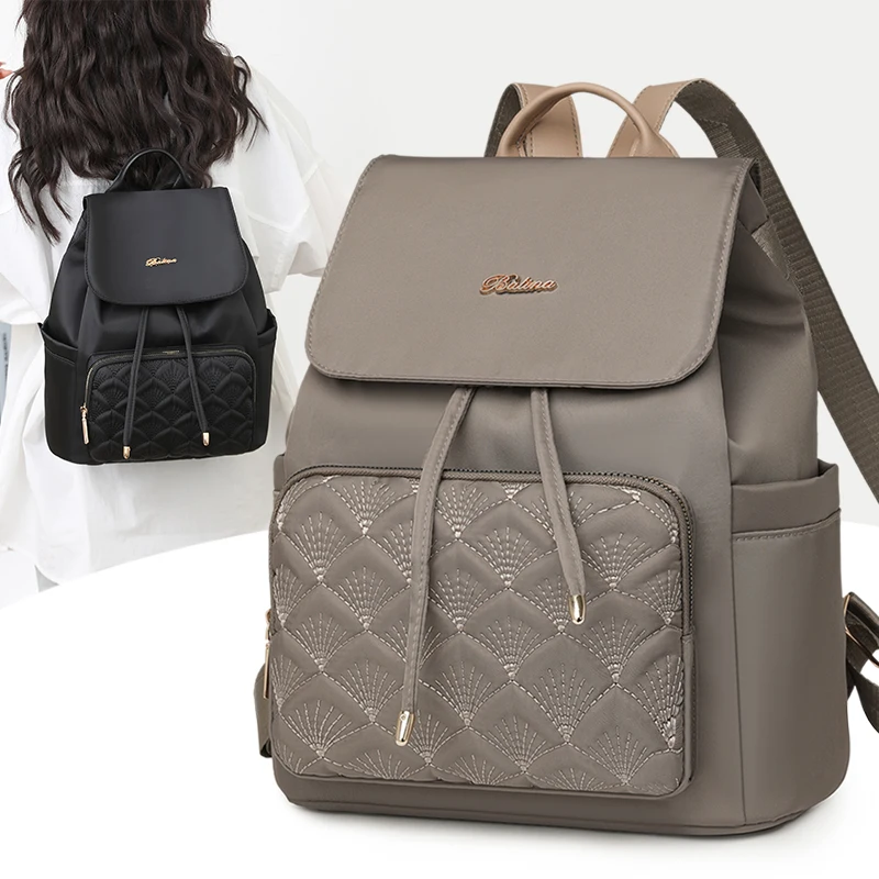 

Ladies' fashionable nylon trendy shoulder bag backpack handbag mochila bolsos de mujer рюкзак женский ita bag bags for woman