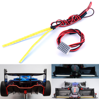 LED Simulation Headlights Taillight for 1/7 ARRMA LIMITLESS V2 Speed Bash Roller F1 Drift Car Parts