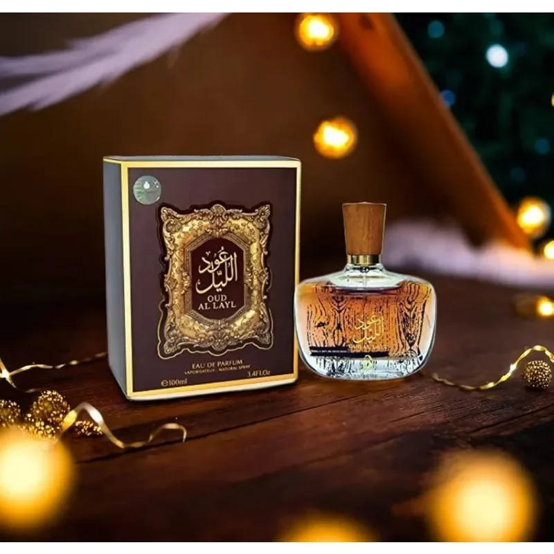 Original oud al layl spray doce frutado fragrância floral boa sorte charme tradição bênçãos duradouros eau de parfum spray 100ml