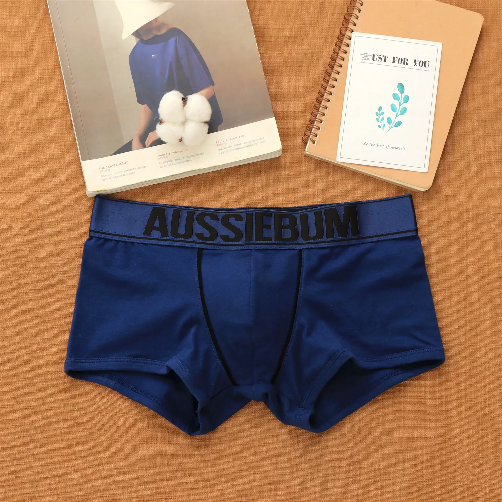 Aussiebum Heren Ondergoed Faux Lederen Boxershorts Jeugdmode Trend Strakke Sex Fun Porno Kleine Holle Onderbroek