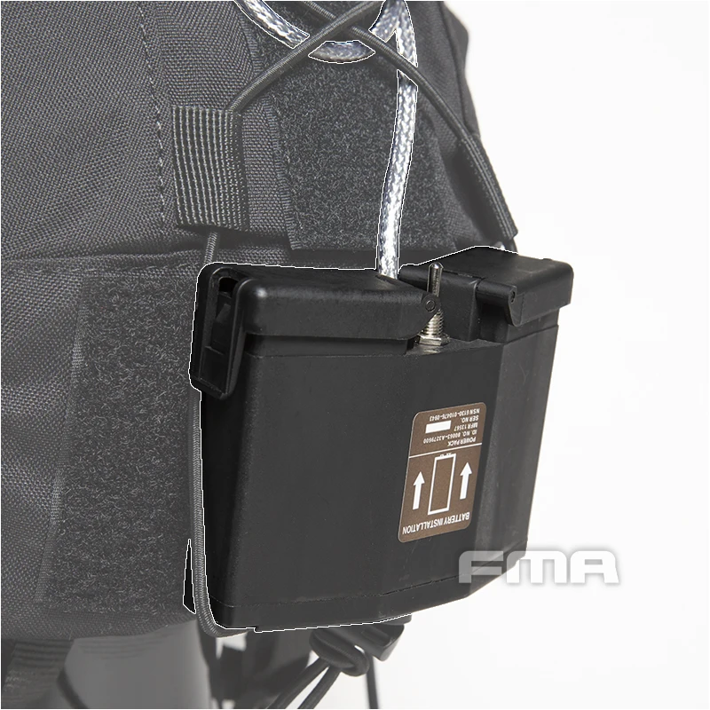 FMA Tactical AVS-9 NVG Battery Box Dummy Model TB1273-A/B & Functional Version NVG ANVIS 9 Battery Case With Wire TB1273-C