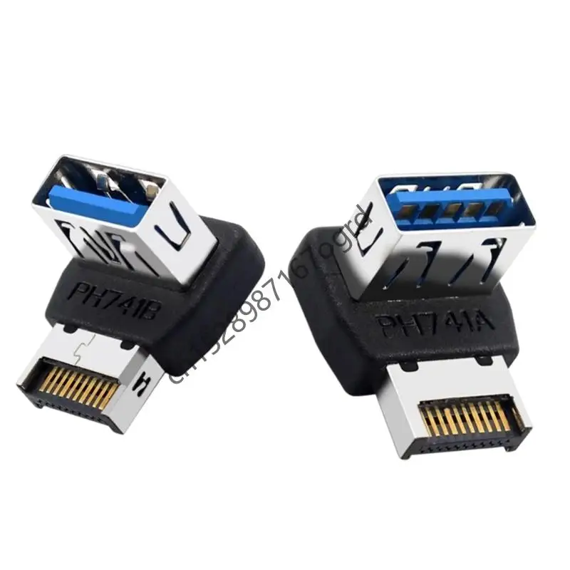 

USB3.1 Type E Connector 90 Degree Angled Elbow Converter Cable Splitter 634A