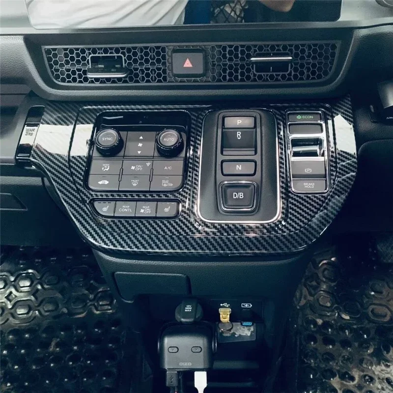 

WELKINRY для Honda Stepwgn RP6-8 6-го поколения 2022-2025 Автомобильная палка, основание уровня переключения передач, электронный тормоз, парковочная пауза, кнопка включения, отделка