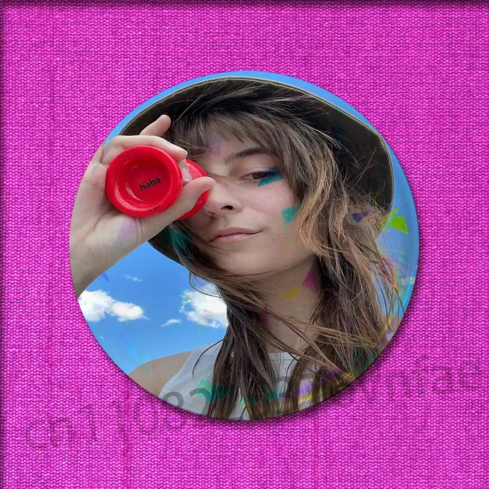 F-Faye ويبستر أعرف أنا مضحك هاها شارة ل 44 مللي متر 25 مللي متر 32 مللي متر 75 مللي متر 58 مللي متر جولة صفيح دبوس بروش شارة هدية #6