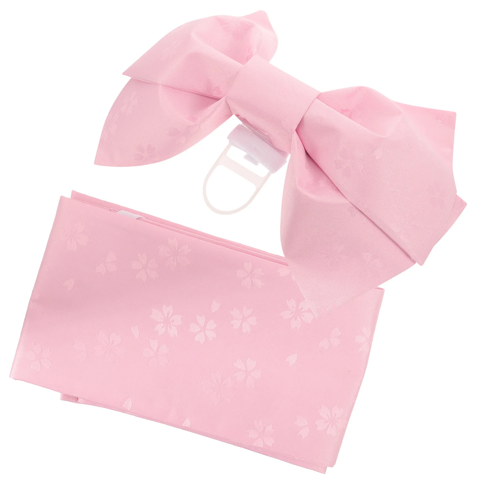 

Japanese Kimono Waist Belt Bow Decoration Waistband for Womens Dresses Vintage Wedding Robe Accessory Kimono Belt