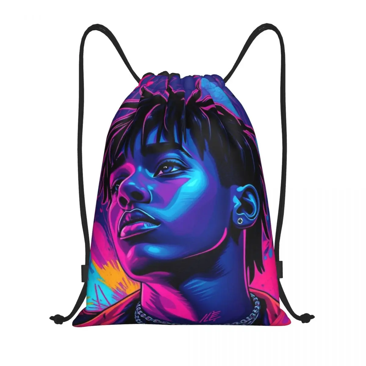 

Пользовательский рэпер J-Juices W-Wrlds рюкзак на шнурке спортивная спортивная сумка для женщин и мужчин тренировочный рюкзак