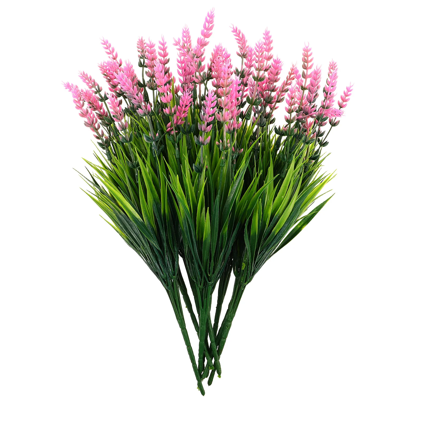 

10 Pcs Artificial Bouquet Fake Flowers for Outdoor Outdoors Wedding Lavender Picks Plastic