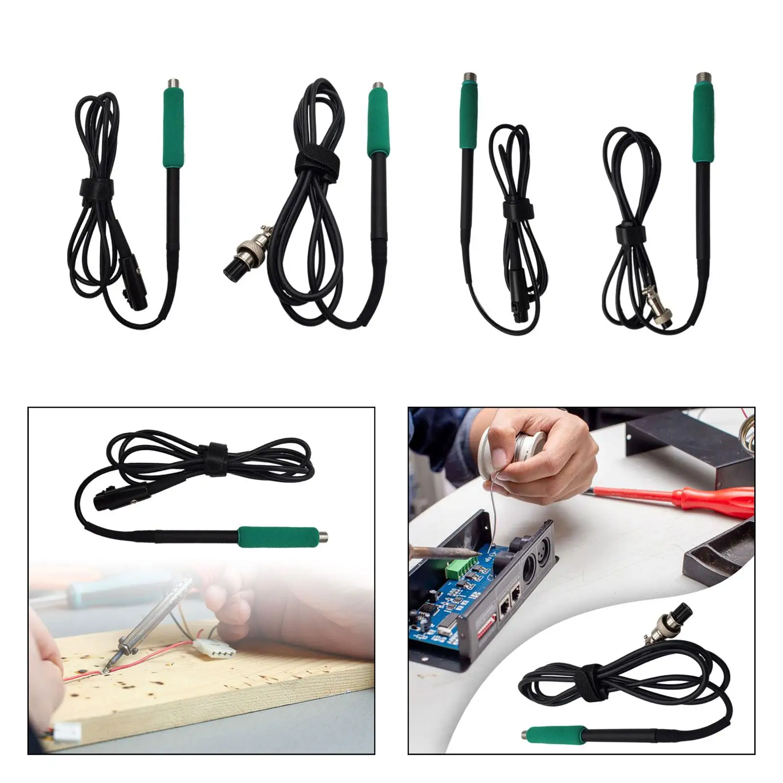 Soldering Handle for Soldering Station Handheld Handle Accessory Portable for Hot Air Rework Solder Station