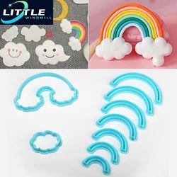 Rainbow Cookie Cutter Cake Mold 3D Printed Fondant Biscuit  for  Decorating Tools  Decoration Accessories Baking