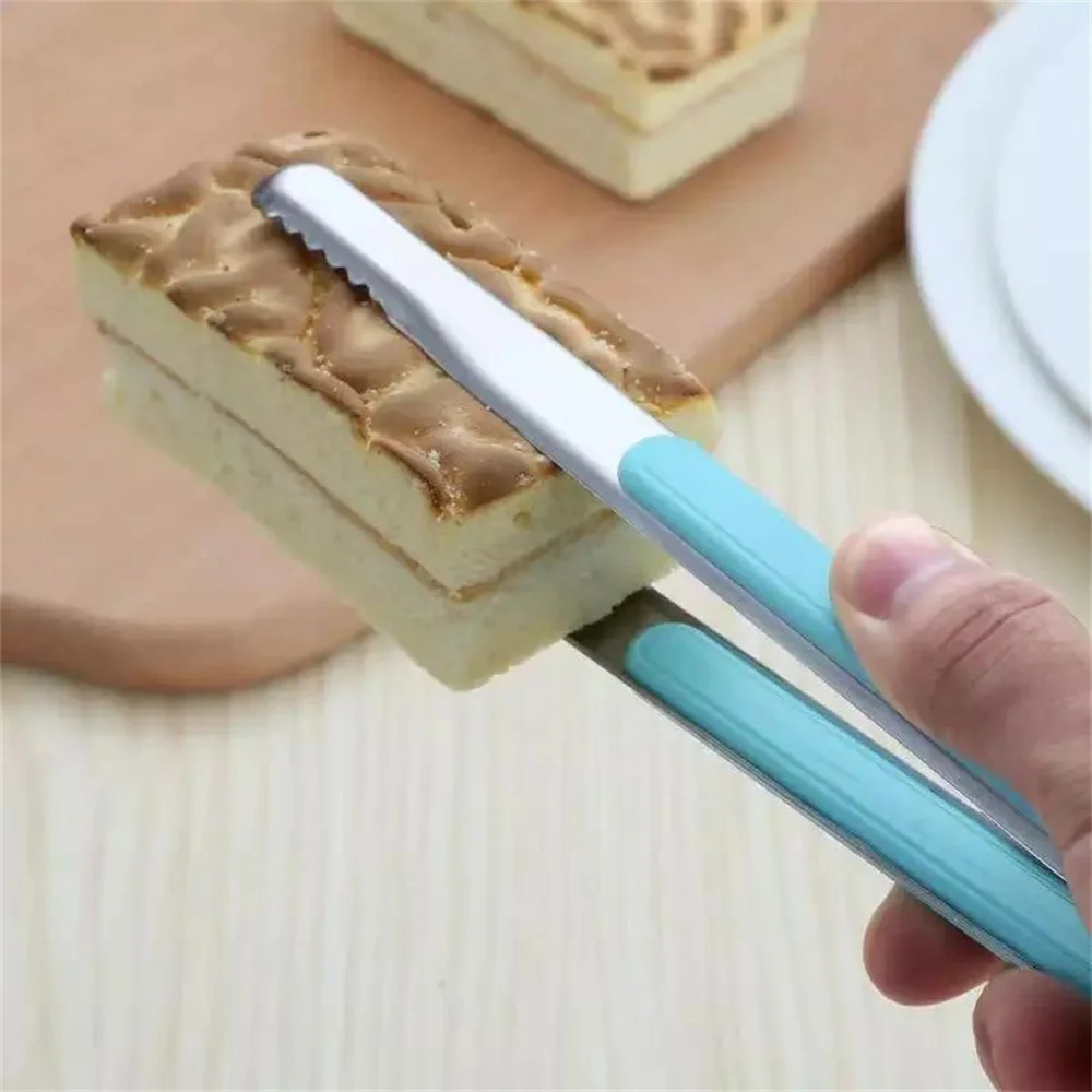 

Щипцы для барбекю из нержавеющей стали, щипцы для лопаты для жареной рыбы, зажимы для лопаты для жареной рыбы, кухонные принадлежности, щипцы для еды, зажим для барбекю