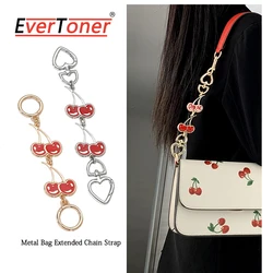 EverToner Fashion Bag Extension Chain Crossbody Purse Chain Strap Handbag Hanging Buckle DIY Charm Shoulder Bag Accessories