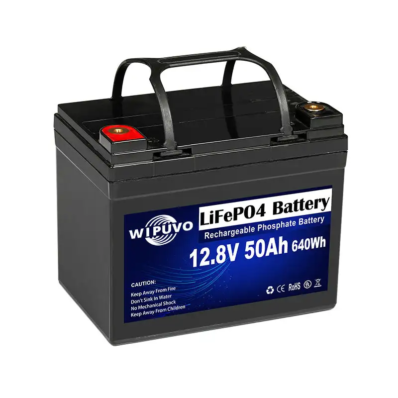 Portable LiFePO4 12V 50Ah 40Ah 35Ah With BMS 12.8V LiFePO4 Battery Pack Lithium Battery