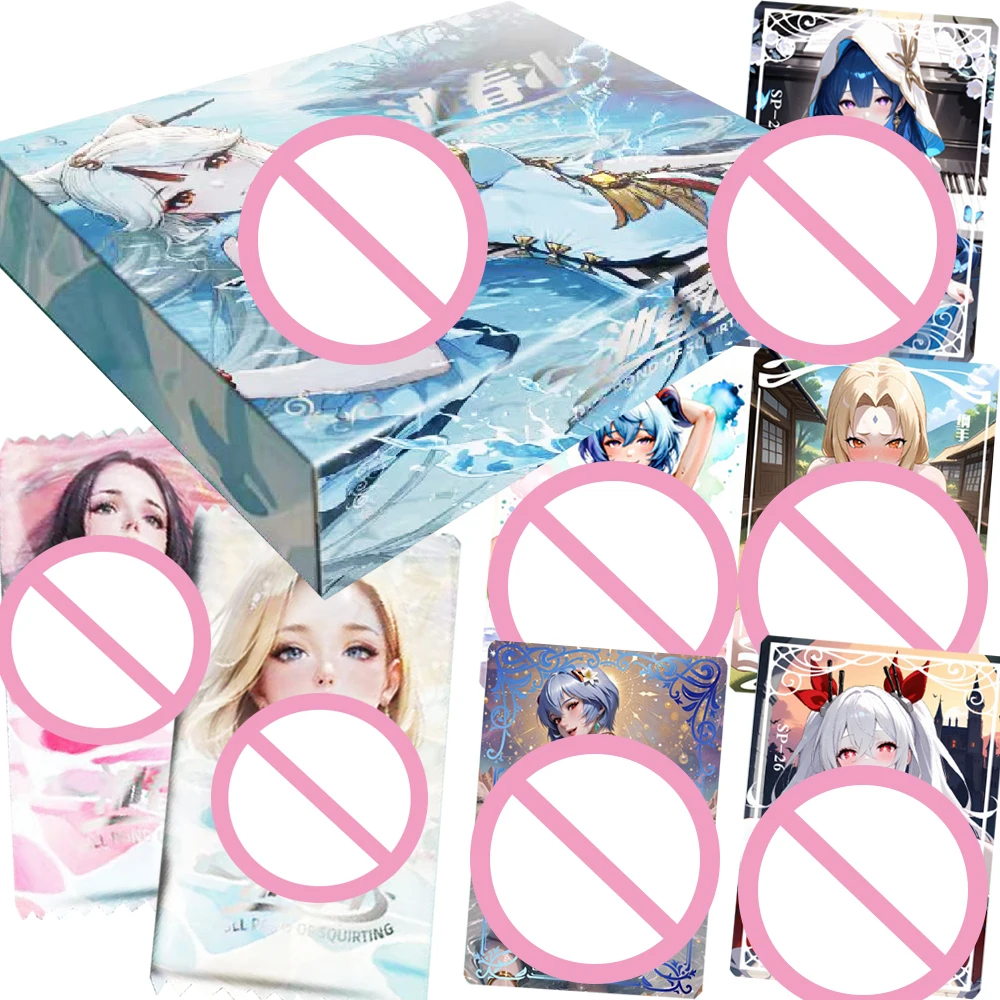 

Wholesale Full Pond of Squirting Collection Cards Anime Beautiful Popular Girls Sweet and Lovely Personal Temptation Cards Gifts