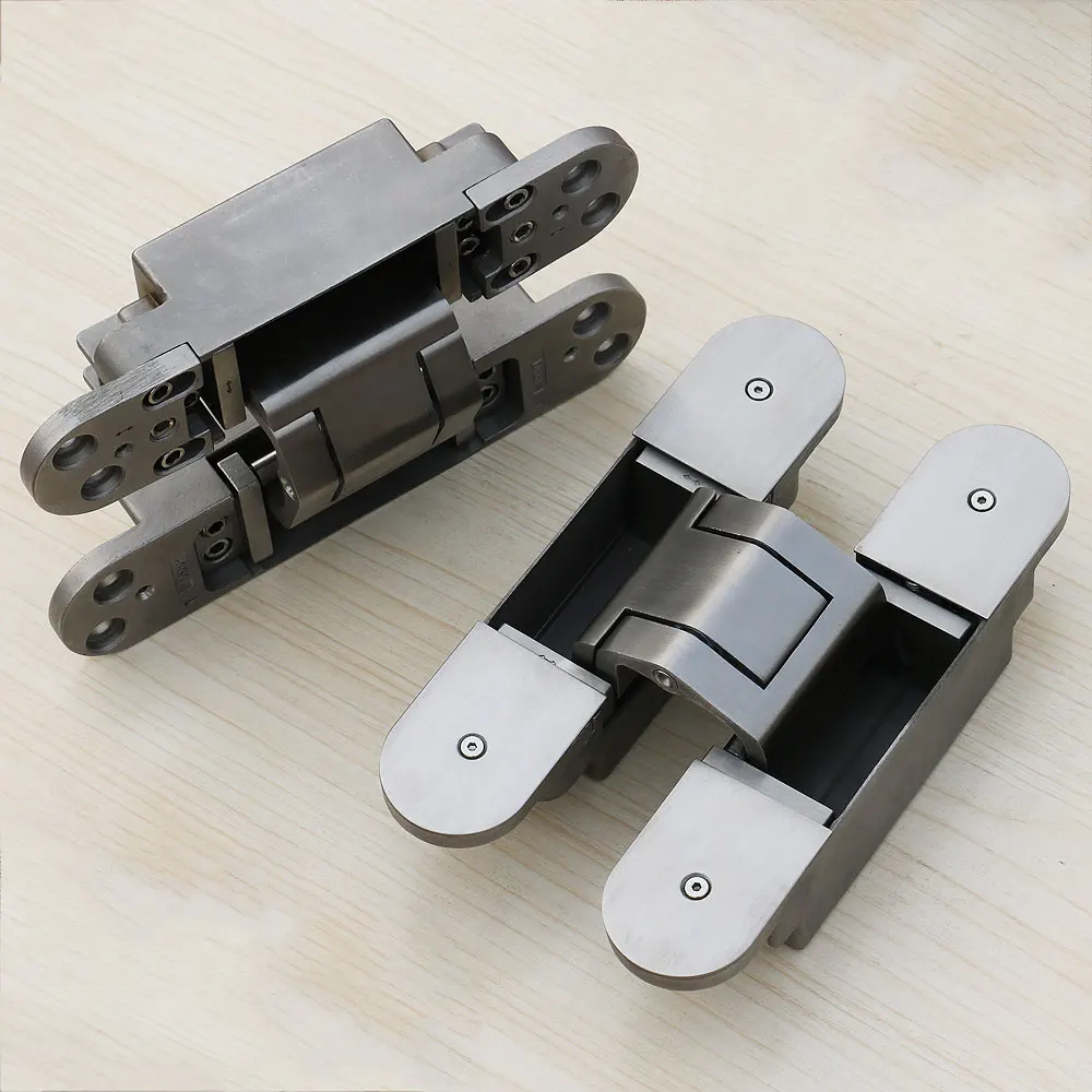 SUS 304 heavy duty 3d adjust concealed hinge 180 degree invisible hidden hinge