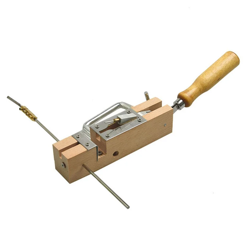 Bee Tools Beehive Frame Eyelets Puncher Machine for Wood Frame Hole Making Beehive Hole Puncher Nest Box Frames Punch Tool
