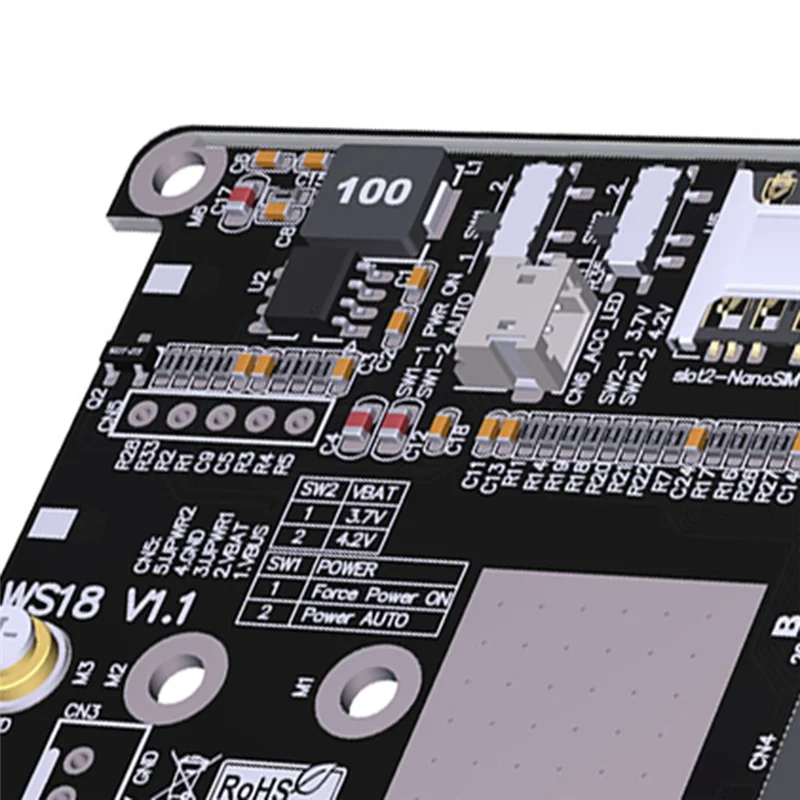 M.2 B-Key WWAN 5G Iot فتحة للبطاقات إلى USB Tyep-C 4G LTE 5G وحدة محول بطاقة دعم 2230/3042/3052