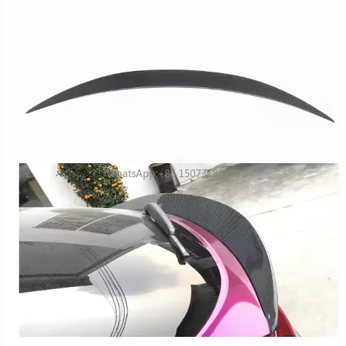 

OEM Carbon Fiber Automotive Parts SD Style Alfa Romeo Stelvio Spoiler 2017 2018 Body Kit Roof Mid Spoiler Wing Rear Accessory