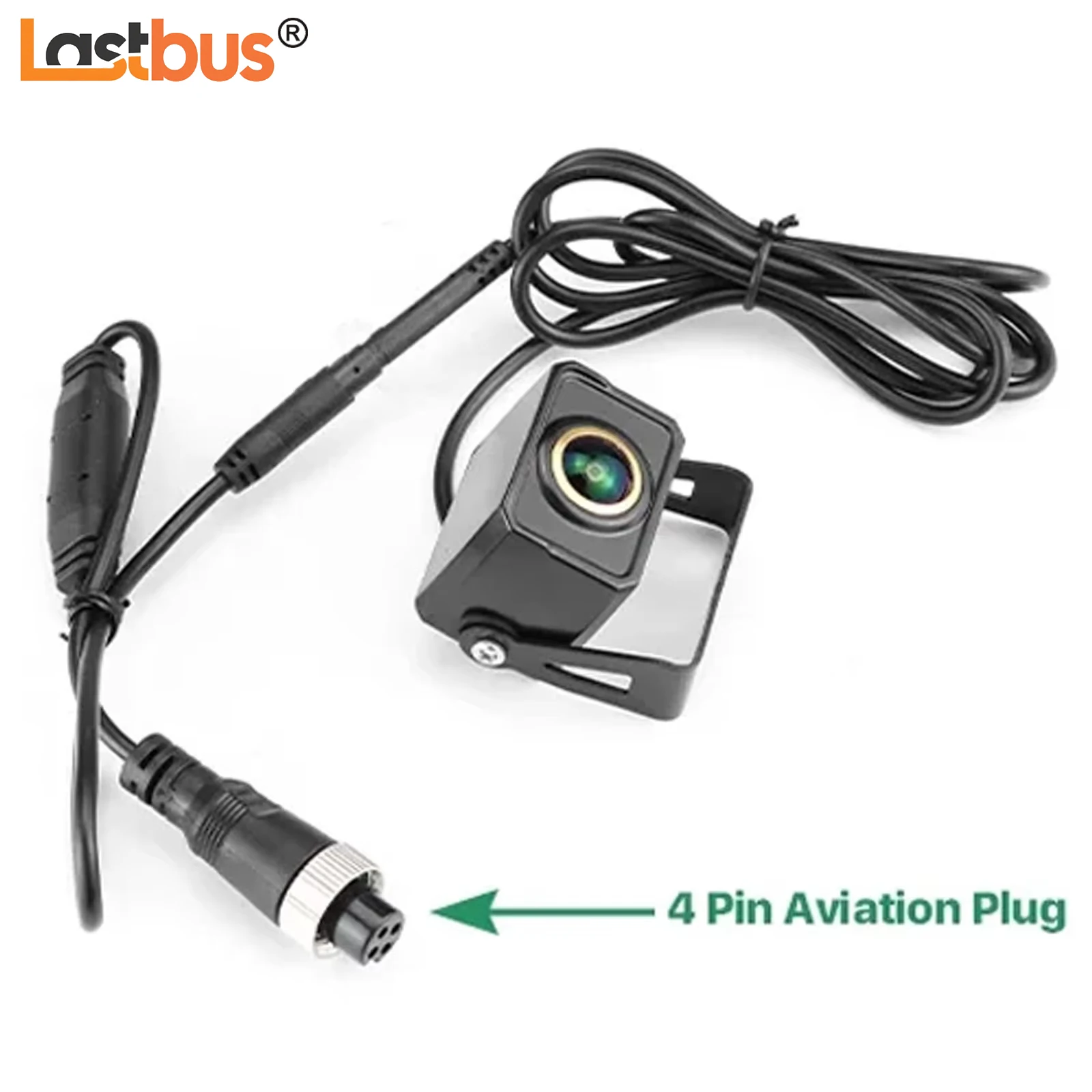 

Lastbus 4Pin AHD 1080P PAL Fisheye Lens HD Mini Size Car Rear View Camera Night Vision Waterproof Vehicle Reversing For Caravan