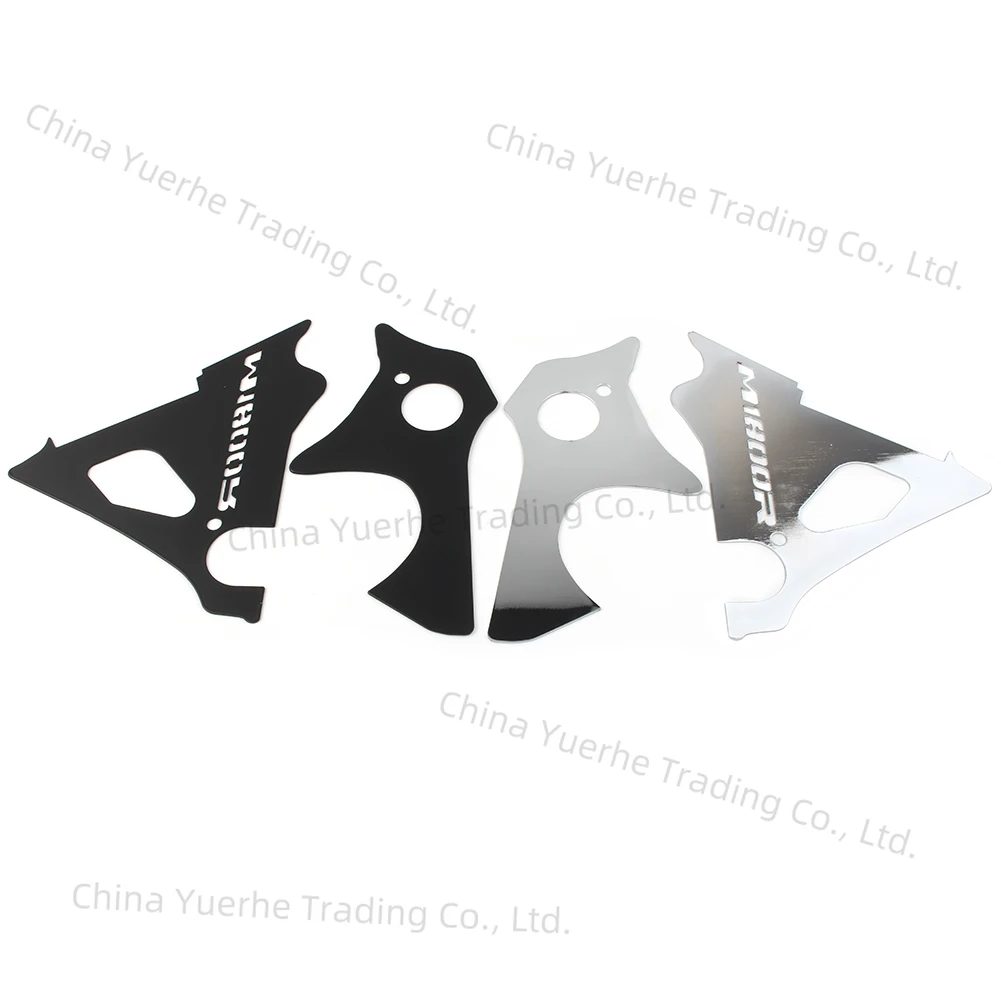 

Боковые крышки двигателя с ЧПУ для мотоцикла, наполнители рамы, замочная скважина для Suzuki BOULEVARD M109R/INTRUDER M1800R/VZR1800, хром/черный