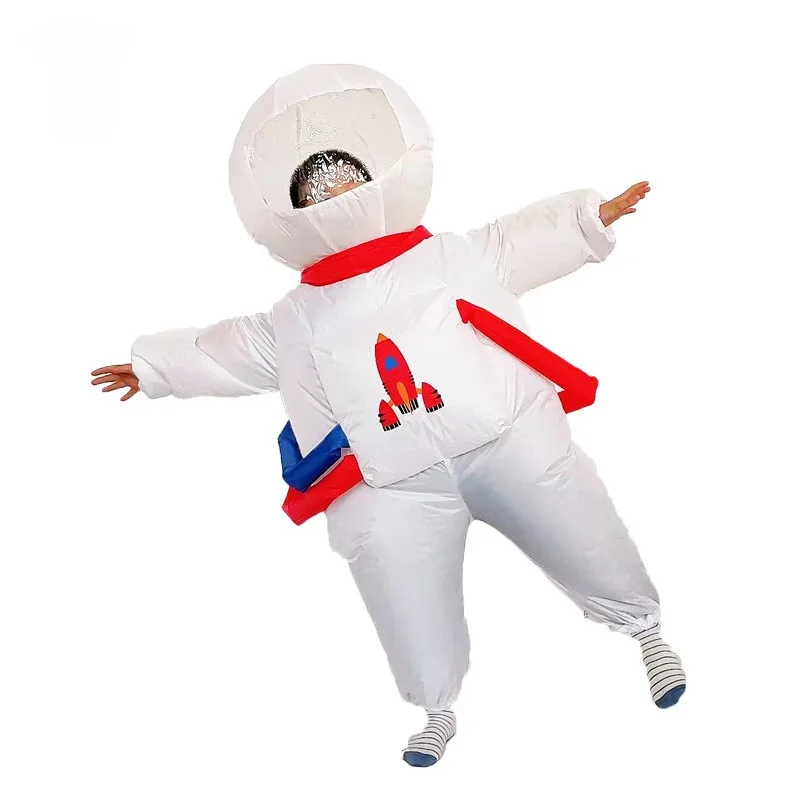 

Children's Inflatable Astronaut Costume Cute Party Stage Atmosphere Prop Inflatable Astronaut Costume