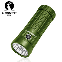 EDC LED Outdoor Flashlight High Power Bank Camping Lantern 7000 Lumens USB C Rechargeable Lamp Light Discharge Tent Torch GT18