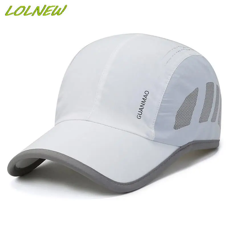 Outdoor Golf Fishing Hats for Men Quick Dry Waterproof Women Men Baseball Caps Adjustable Sport Summer Sun Hats